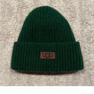 UGG Forest Green Knit Beanie